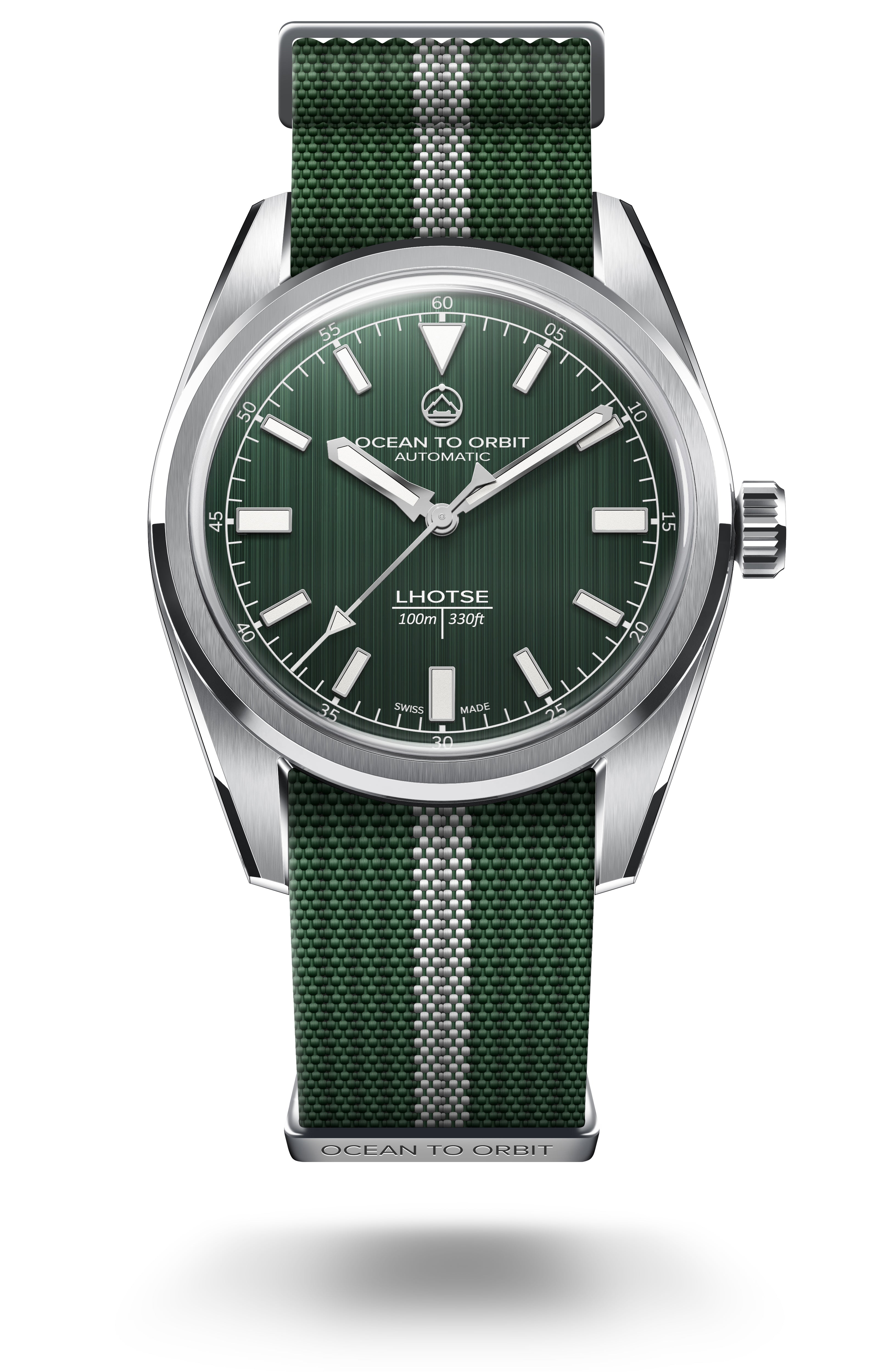 MISSION GREEN 38.5mm. Adventure Strap
